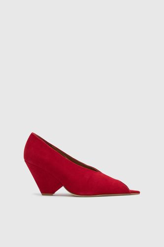 Rhys Suede Peep Toe Pump - CAMILLA AND MARC - Modalova