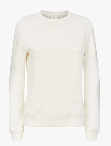 Kendall Sweatshirt in Off White - Ninety Percent - Modalova