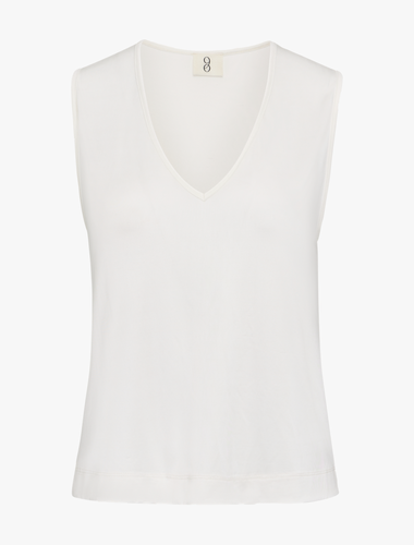 Oakley Vest in Chalk White - Ninety Percent - Modalova