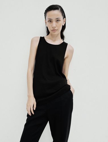 Gato Vest in Black - Ninety Percent - Modalova