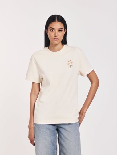Earth Day T-Shirt in Cream - Organic Cotton - Ninety Percent - Modalova
