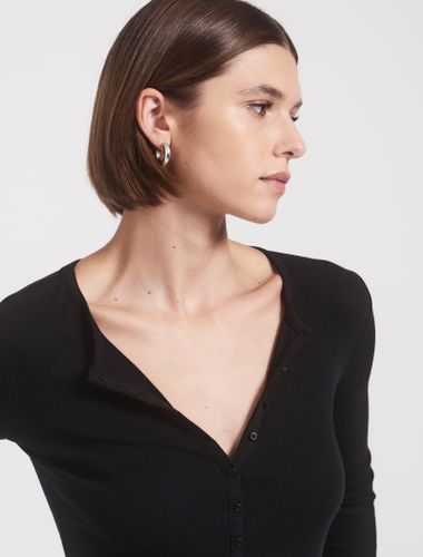 Morgan Classic Rib Henley in - Organic Cotton - Ninety Percent - Modalova