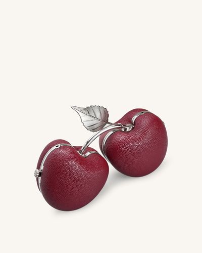 Aureline Pochette en forme de cerise - Rouge - JW PEI - Modalova