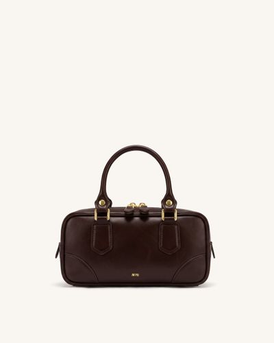 Odette Sac Boston à poignée supérieure - Marron foncé - JW PEI - Modalova