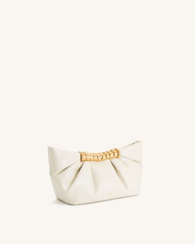 Pochette Plissée Leia - Blanche - JW PEI - Modalova