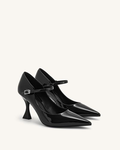 Thalina Escarpins en Cuir Verni - Noir - JW PEI - Modalova