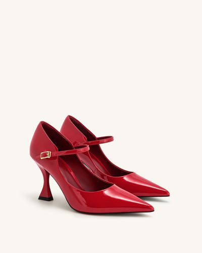 Thalina Escarpins en Cuir Verni - Rouge - JW PEI - Modalova