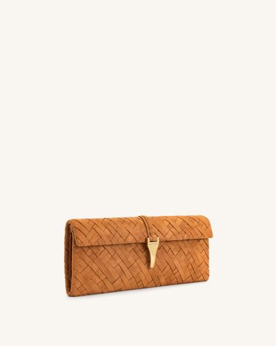 Pochette Tissée Zaria - Marron - JW PEI - Modalova