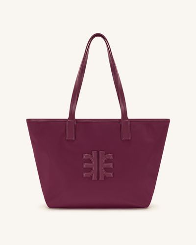 Sac Fourre-tout en Nylon Cathy - Bordeaux rouge - JW PEI - Modalova