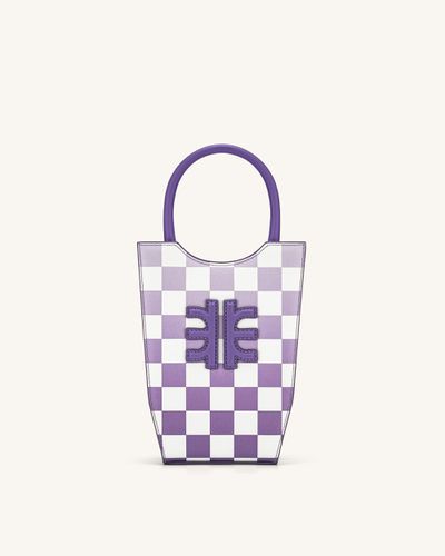 FEI Sac De Téléphone En Damier Dégradé - Violet - JW PEI - Modalova