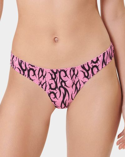 BB x Ashley Williams Tattoo Print Luxury Satin Panty - Bluebella - US - Modalova