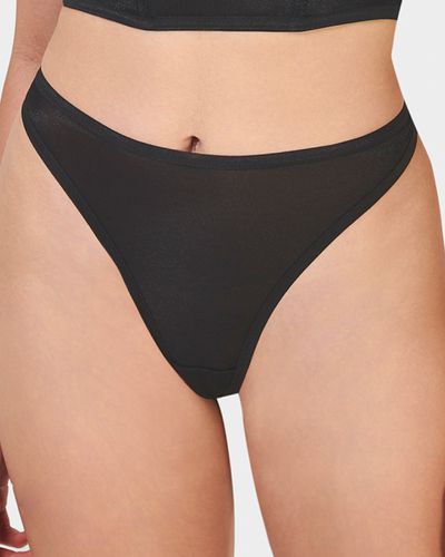 Thena High-Waist Thong Black - Bluebella - US - Modalova