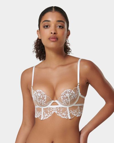 Marisa Wired Bra White/Sheer - White / 30A - Bluebella - US - Modalova