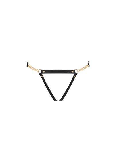 Bluebella Lotus Open Thong Black - M/L - Bluebella - US - Modalova
