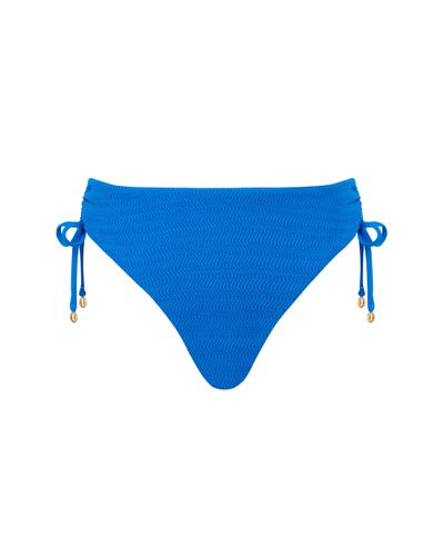 Shala High-Waist Bikini Brief Blue - Bluebella - US - Modalova