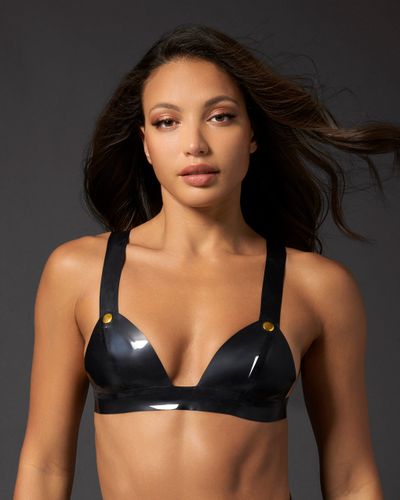 Latex Soft Bra Black - Black / L - Bluebella - US - Modalova