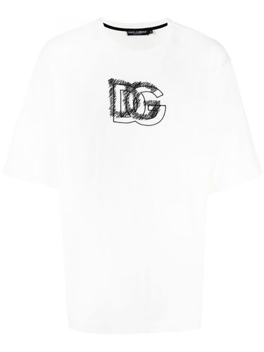 DOLCE & GABBANA - Logo T-shirt - Dolce & Gabbana - Modalova