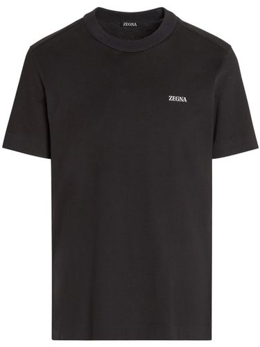 ZEGNA - Cotton T-shirt - Zegna - Modalova