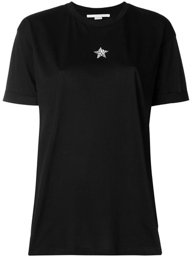 Mini Star Embroidered Cotton T-shirt - Stella McCartney - Modalova