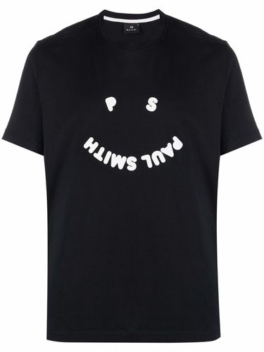 Happy Logo Cotton T-shirt - PS Paul Smith - Modalova