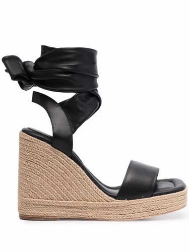 Une& Leather Wedge Sandals - Paloma barcelo' - Modalova