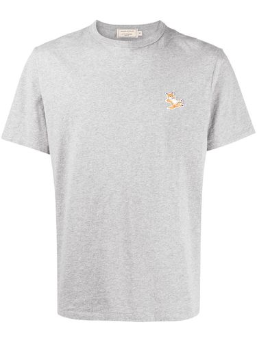 Logo Cotton T-shirt - Maison Kitsune' - Modalova