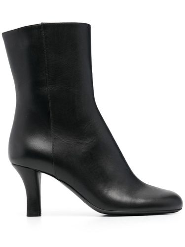 Leather Ankle Boots - Emporio Armani - Modalova