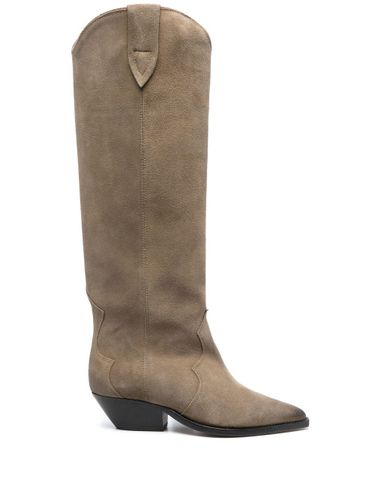 Denvee Leather Boots - Isabel Marant - Modalova