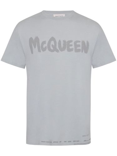 Logo Cotton T-shirt - Alexander McQueen - Modalova