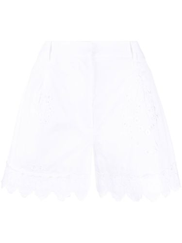 Embroidered Cotton Shorts - Simone Rocha - Modalova