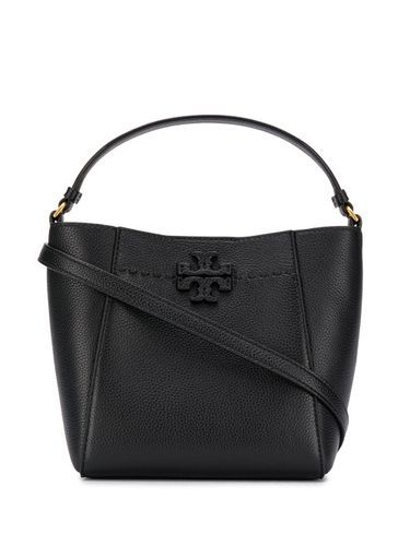 Mcgraw Small Leather Bucket Bag - Tory Burch - Modalova