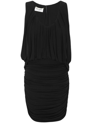 SAINT LAURENT - Short Jersey Dress - Saint Laurent - Modalova