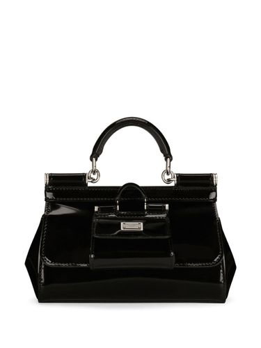 Sicily Shiny Leather Handbag - Dolce & Gabbana - Modalova