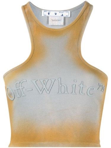 OFF-WHITE - Logo Cotton Top - Off-White - Modalova