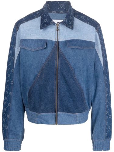 Monogram Denim Jacket - Marine Serre - Modalova