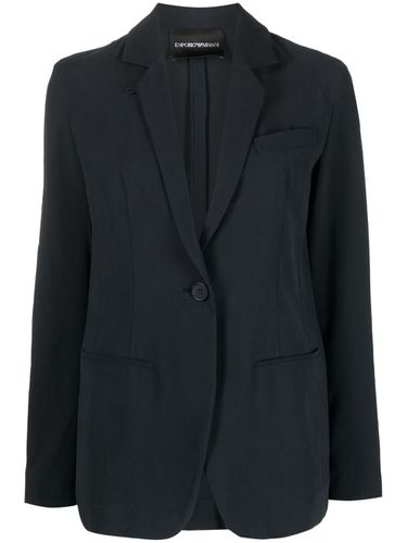 Single-breasted Blazer Jacket - Emporio Armani - Modalova