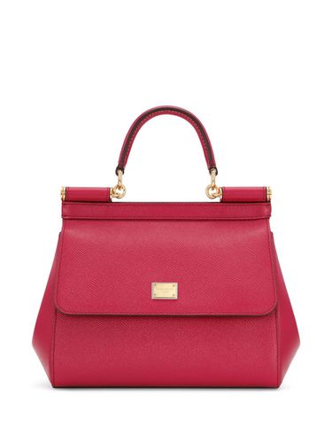 Sicily Small Leather Handbag - Dolce & Gabbana - Modalova