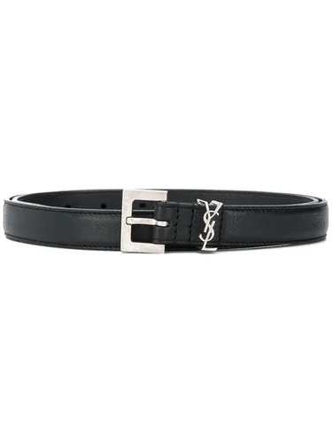 Cassandre Leather Belt - Saint Laurent - Modalova