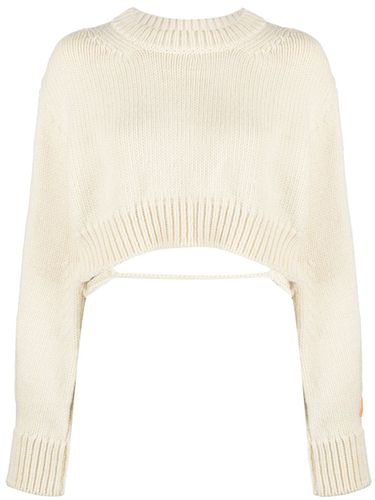 Cropped Wool Sweater - Heron preston - Modalova