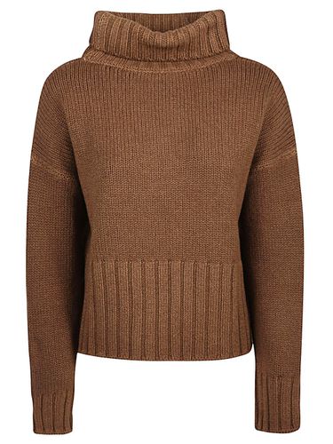 Wool And Cashmere Blend Turtleneck Sweater - Base - Modalova
