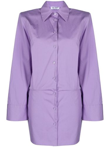 Margot Cotton Shirt Dress - The Attico - Modalova