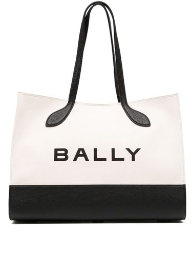 BALLY - Bar Keep On Cotton Tote Bag - Bally - Modalova