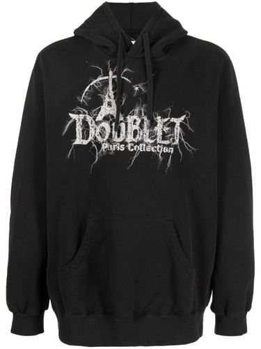 DOUBLET - Logo Cotton Hoodie - Doublet - Modalova