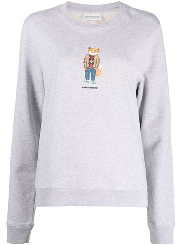 Dressed Fox Cotton Sweatshirt - Maison Kitsune' - Modalova