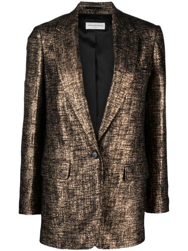 Single-breasted Blazer Jacket - Dries Van Noten - Modalova