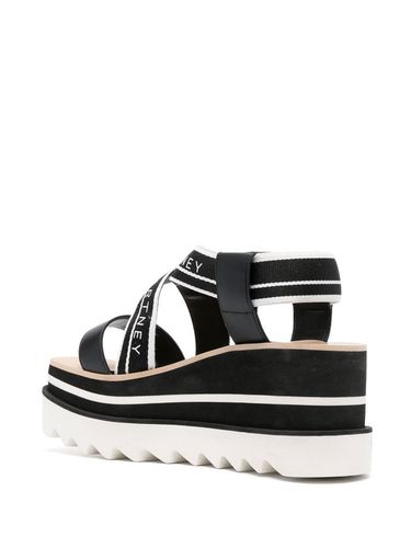 Sneak Elyse Striped Platform Sandals - Stella McCartney - Modalova