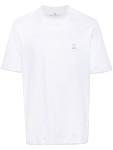 Logo Cotton T-shirt - Brunello Cucinelli - Modalova