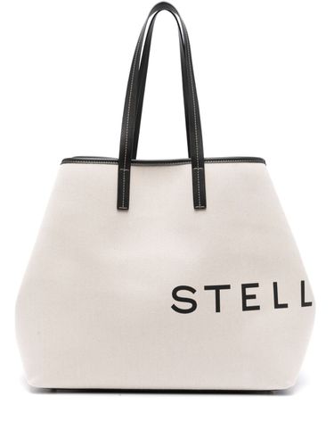 Logo Canvas Tote Bag - Stella McCartney - Modalova