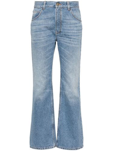 CHLOÉ - Flared Denim Cropped Jeans - Chloé - Modalova
