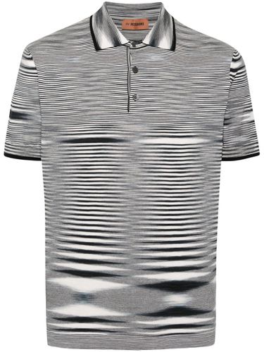 Tie-dye Print Cotton Polo Shirt - Missoni - Modalova